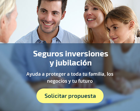 Seguros inversiones y jubilación